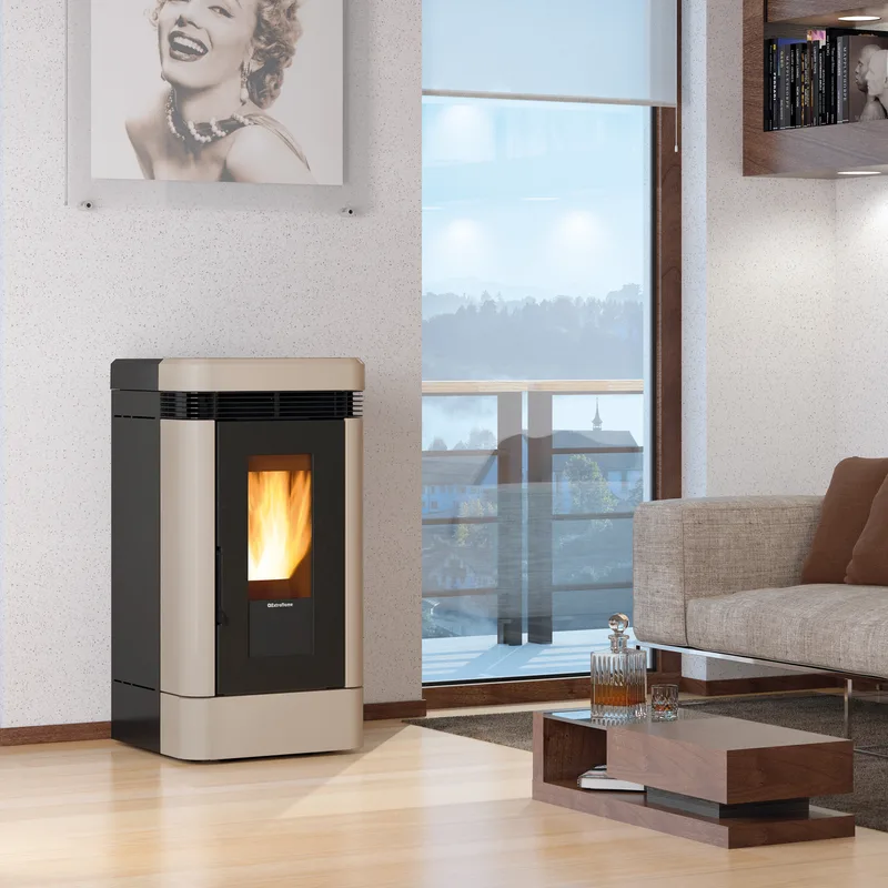 Extraflame Lucia Plus poêle à granulés Tortora + 450 kg de granulés