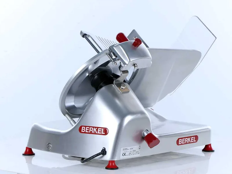 Berkel essentia gravità BEG350B Triphasée - Trancheuse avec lame en acier chromé de 350 mm