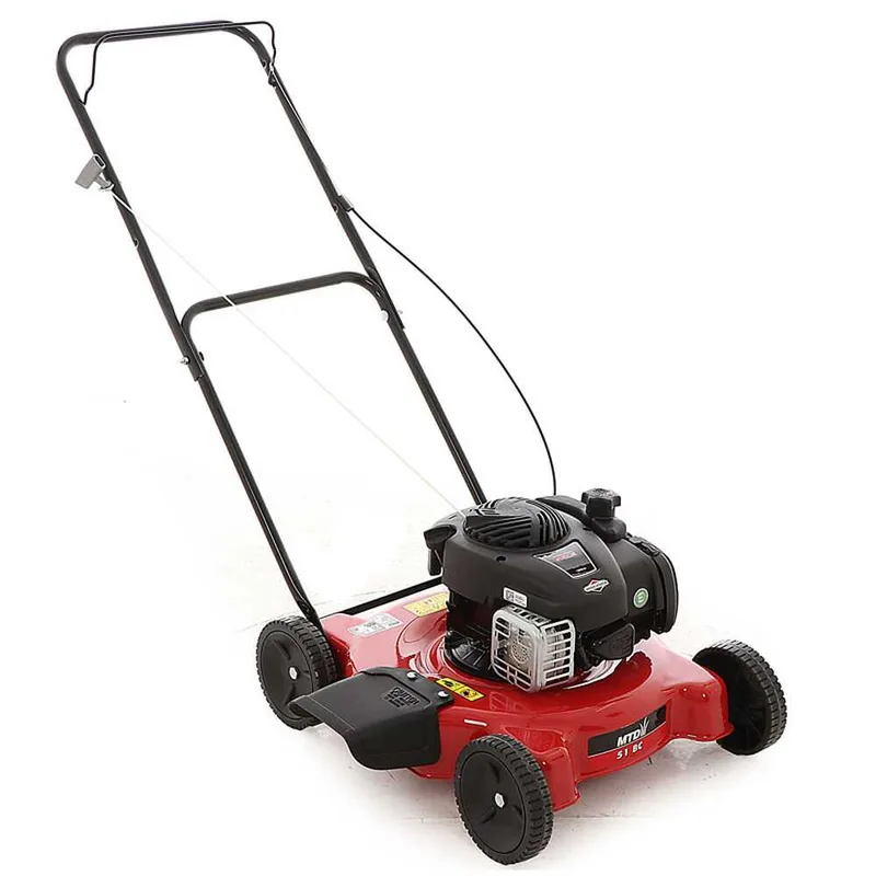 Tondeuse à gazon poussée MTD Smart 51 BC thermique - éjection latérale - moteur Briggs&Stratton
