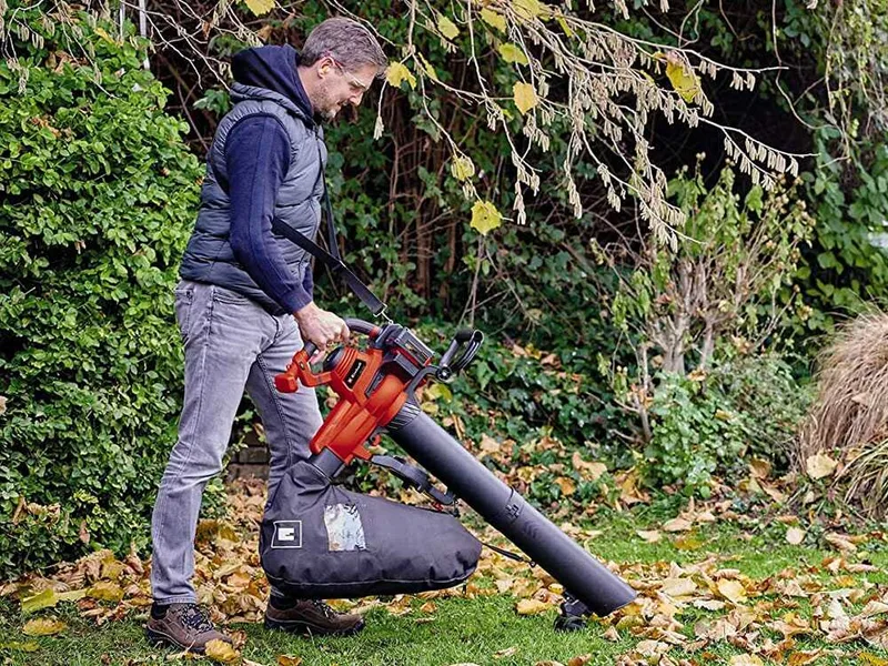 Einhell GE-CL 36/230 Li E - Souffleur aspirateur à feuilles sans fil 18 V 2.5 Ah