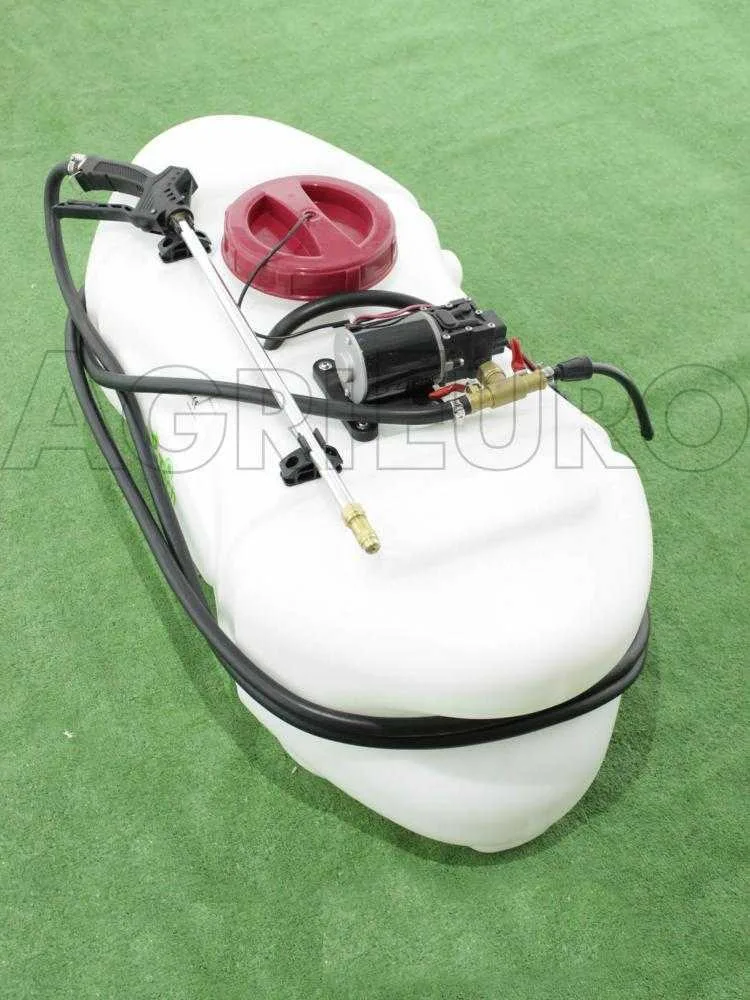 GeoTech CZ60C - Cuve de pulvérisation pour tracteur tondeuse - Pompe 12V - 60L