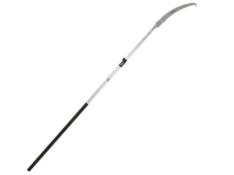 Scie de jardin sur perche de rallonge télescopique en aluminium de 3,6 m - Ausonia 35152