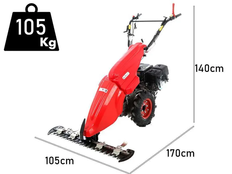 GeoTech Pro MCT900 - Motofaucheuse multifonction - Loncin G270F