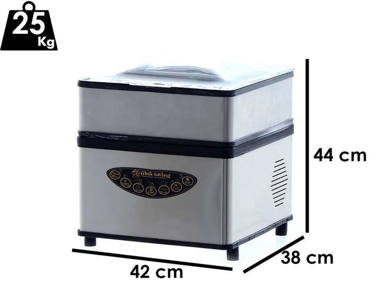 More than chef ULTRASAVING INOX - Machine sous-vide à cloche - Barre de soudure de 30 cm