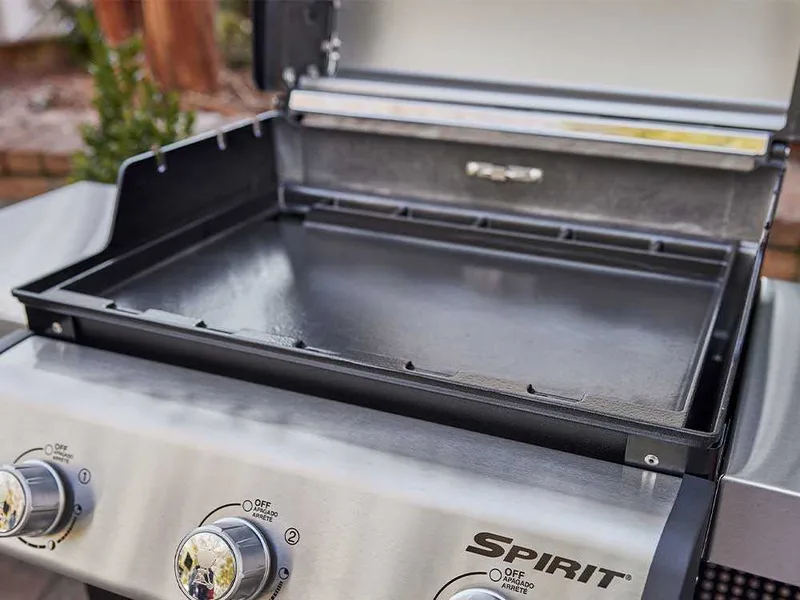 Plancha intégrale pour barbecue Weber Spirit et Searwood