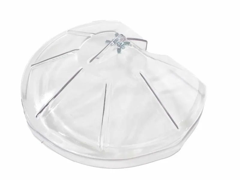 Protection anti-projection pour brosse de débroussailleuse