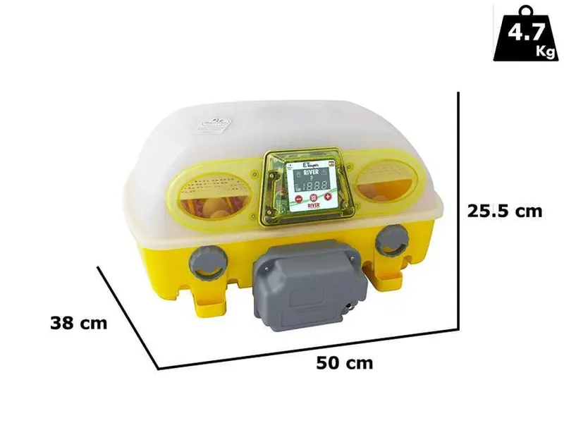 River Systems et 24 super biomaster - Couveuse pour œufs automatique - 24 œufs