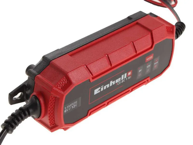 Einhell CE-BC 1 M - 6/12V - Chargeur de batterie et mainteneur de charge - max 32 Ah