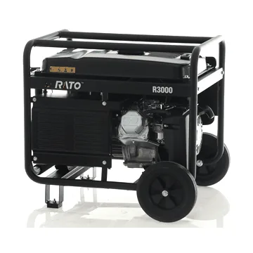 Groupe électrogène monophasé Rato R3000 - sur chariot - 2.7 Kw