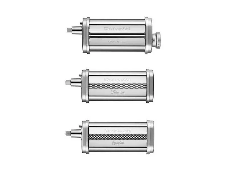 KitchenAid 5KSMPRA - Set 3 pièces - Coupe-pâtes et laminoir Pétrins KitchenAid