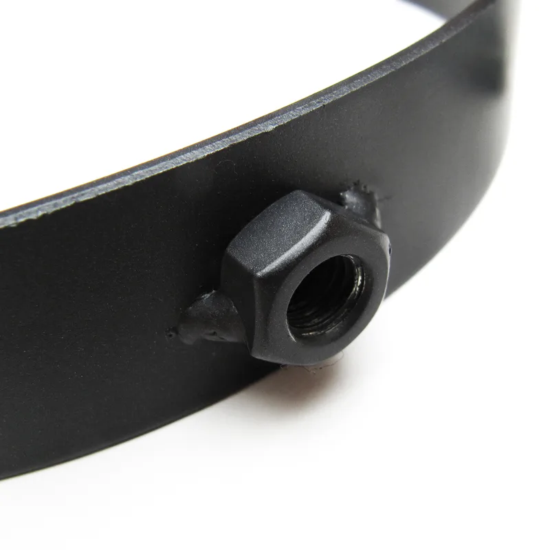 Raik Basic collier de serrage 160mm noir pour tuyau de fumée / conduit de fumée