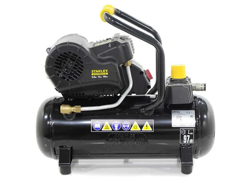 Stanley Fatmax HY 227/10/12 - Compresseur d'air électrique portatif monophasé - Moteur 2 CV - 12 L