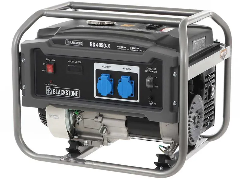 Blackstone BG 4050-X - Groupe électrogène avec AVR 3 kw - Continue 2.8 kW Monophasé