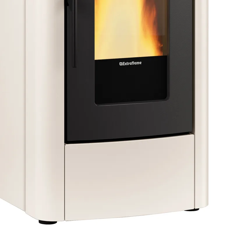 Extraflame Dahiana Plus VFS 16 poêle à granulés acier ivoire