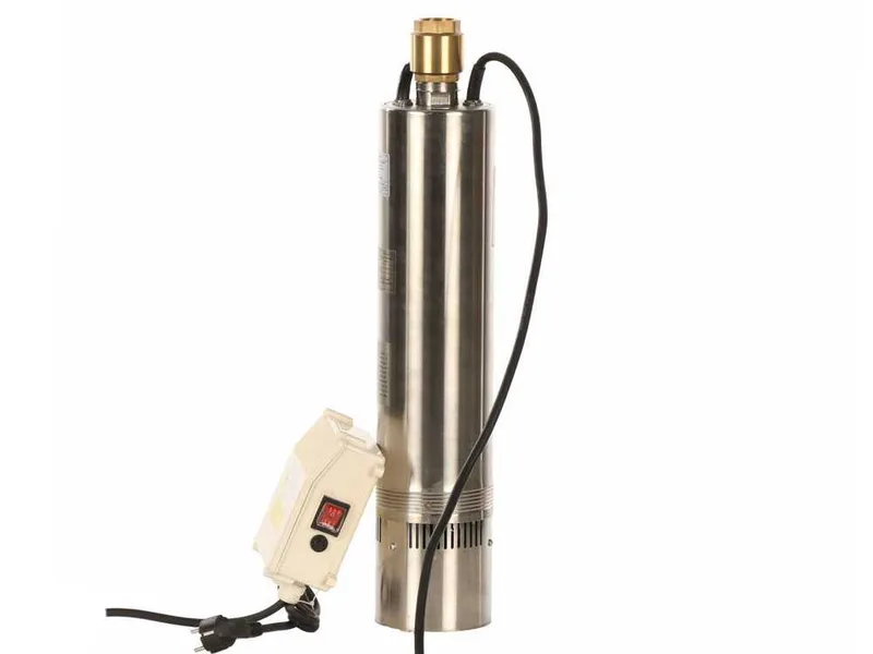 Ribimex PRPVC751/43F - Pompe immergée pour puits - 750 W - Eau claire