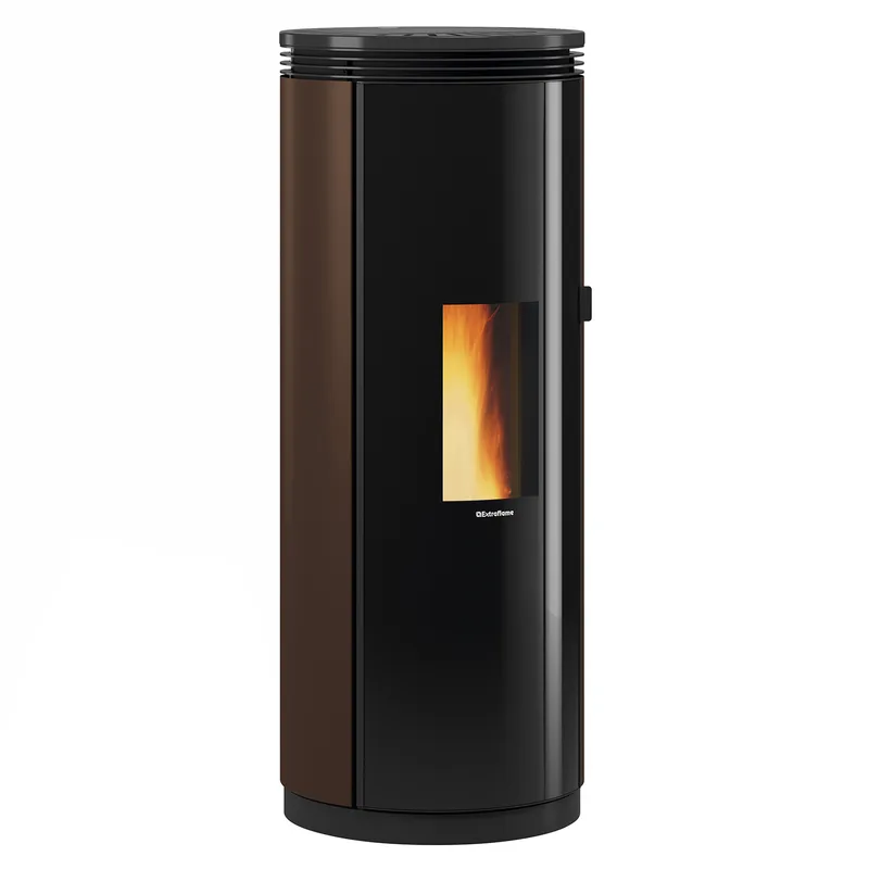Extraflame Evolution Line Pamela poêle à granulés acier bronze