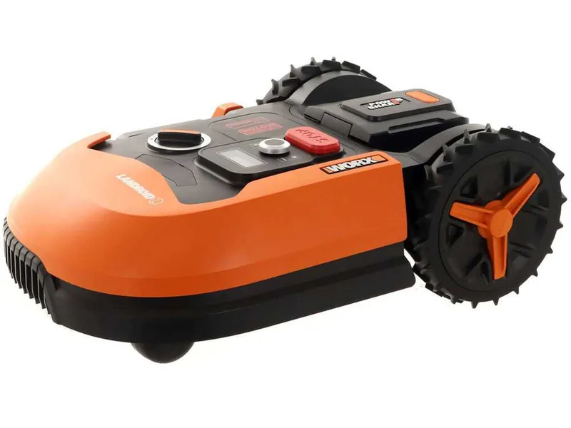 Worx Landroid WR147E.1 - Robot tondeuse - Avec périmètre - Batterie 20V et 4 Ah - L1000 - Capteurs d'obstacles