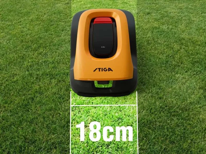 Stiga Vista A 10v - Robot tondeuse - Sans installation - avec batterie E-Power 2,5 Ah
