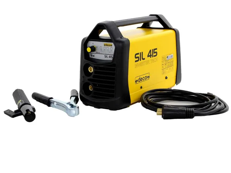 Deca SIL 415 - Poste à souder inverter (MMA/TIG) + Masque, courant continu (DC)