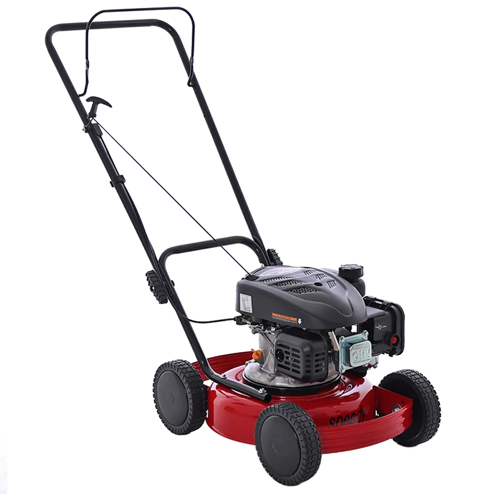Marina System Speedy L - Tondeuse à gazon mulching à poussée manuelle - Moteur Loncin LC1P65FE