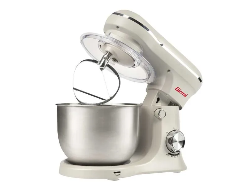 Girmi Gastronomo IM2101 - Batteur mélangeur planétaire - Cuve de 5 litres