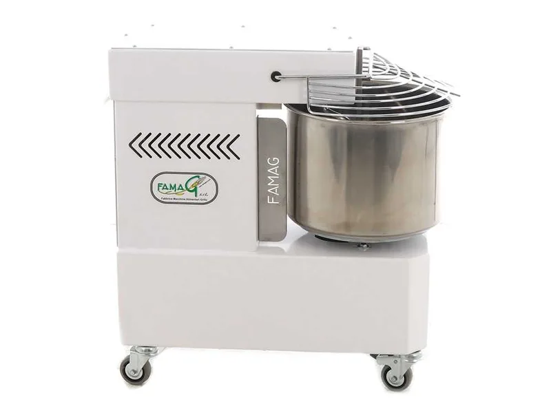 Pétrin à spirale Famag IM15 à 10 vitesses avec moteur électrique monophasé - 15 KG