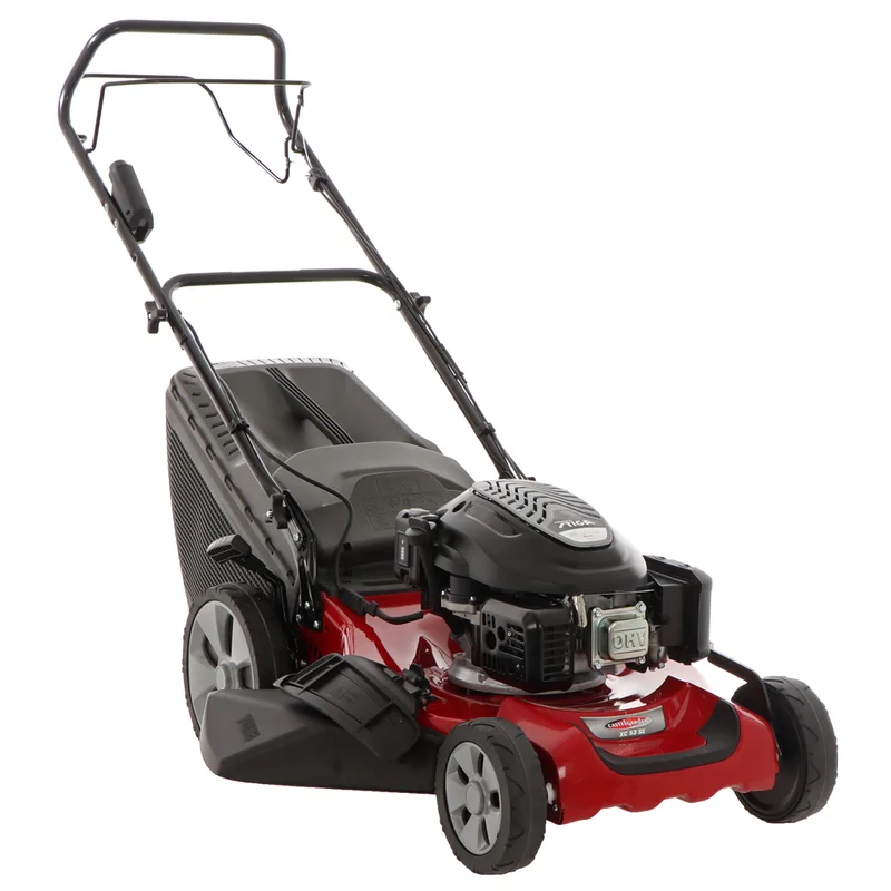 Castelgarden XC 53 SE - Tondeuse à gazon thermique tractée - 4 en 1 - Moteur de 166 cc