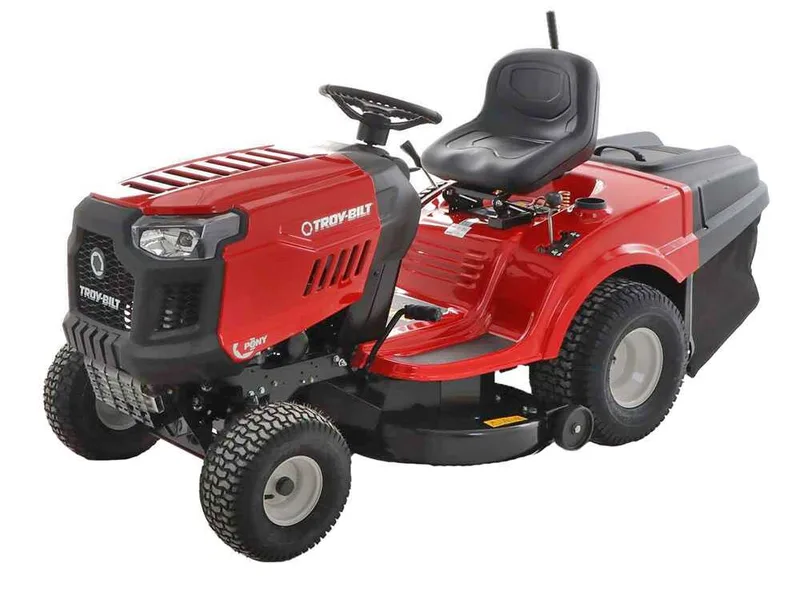 Troy-Bilt Pony 92T-R SELECT - Tracteur tondeuse - Boîte transmatic - Bac de ramassage