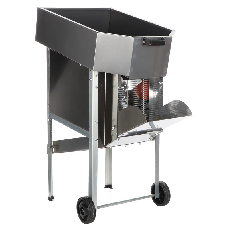 JOLLY Falkom - Effeuilleuse à olives électrique en acier inox - variateur de vitesse