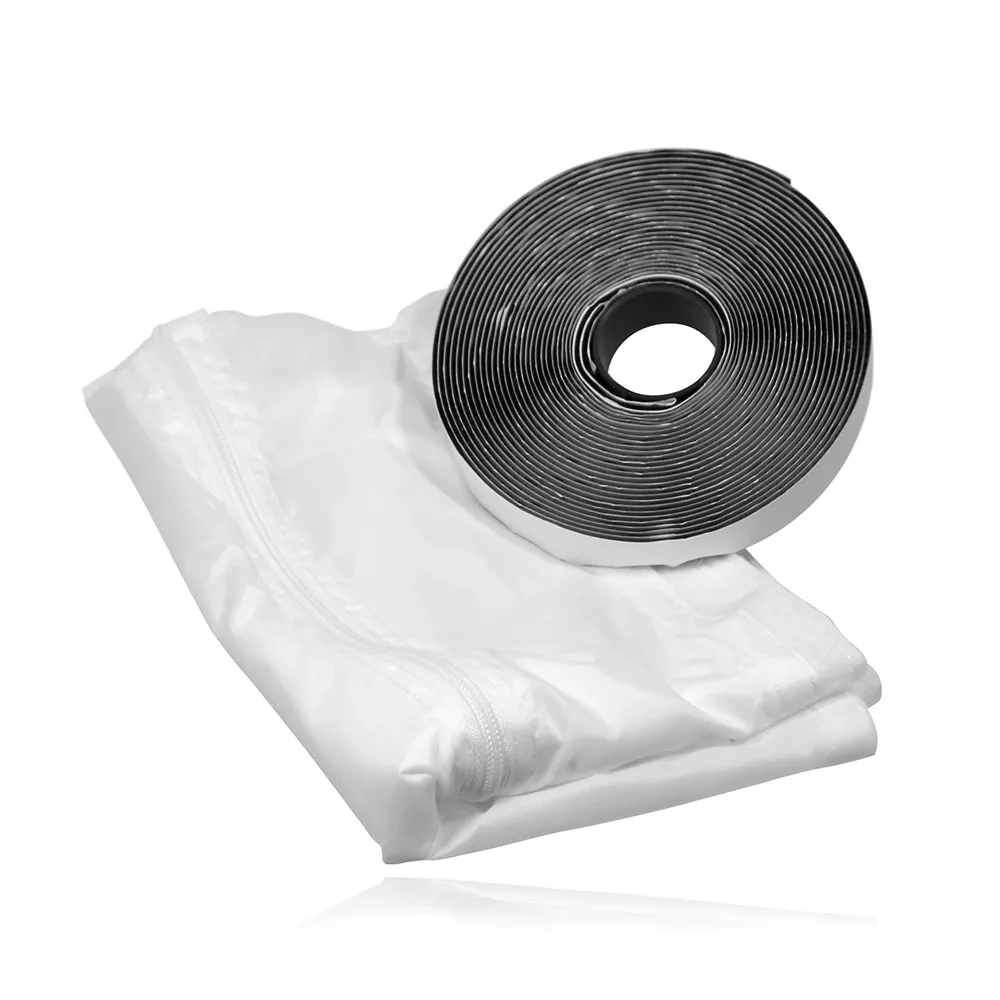 ZEPHIR – Kit d’étanchéité universel pour climatiseur mobile – 4 m – 4 fermetures éclair