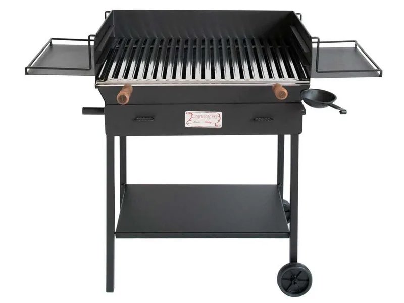 Cruccolini Festa Plus - Barbecue en fer artisanal à bois et charbon