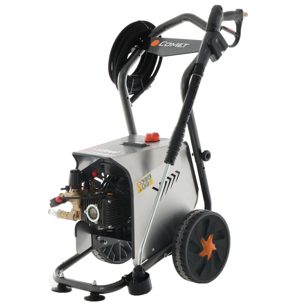 Comet K Steel S 7.15 15/210 T - Nettoyeur haute pression professionnel à eau froide - 200 bar - 900 l/h