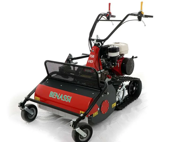 Benassi T750 HD - Tondeuse débroussailleuse à couteaux sur chenilles - Honda GX390