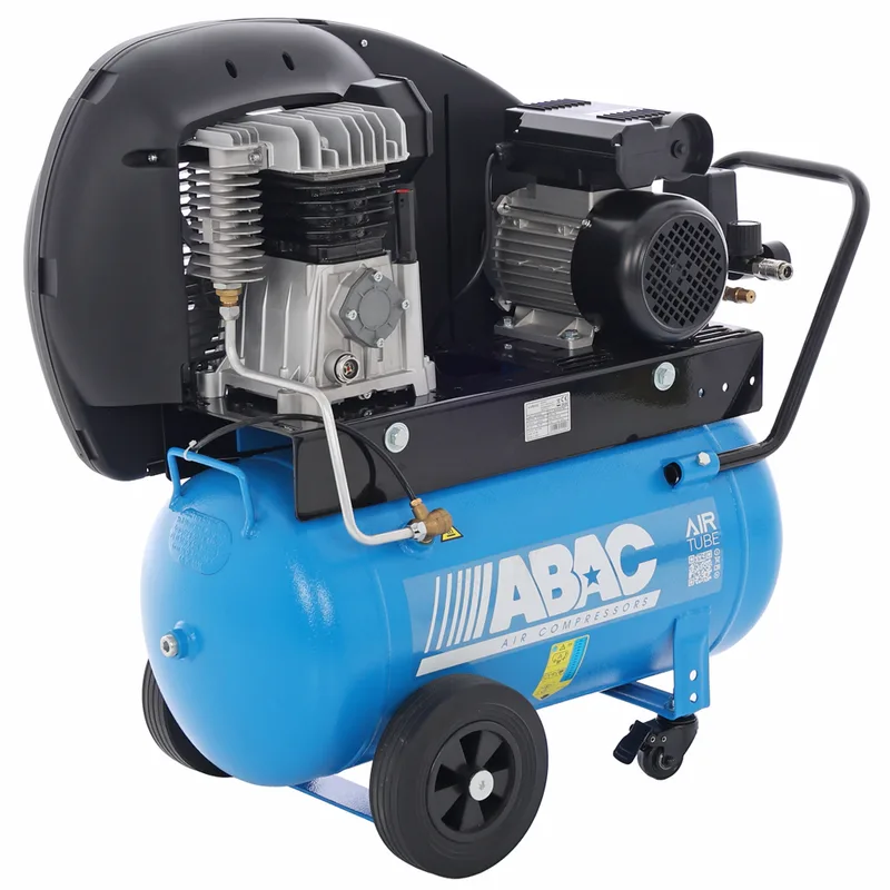 ABAC A29B 50 CM2 - Compresseur d'air électrique monophasé par courroie - Moteur 2 CV – 50 L