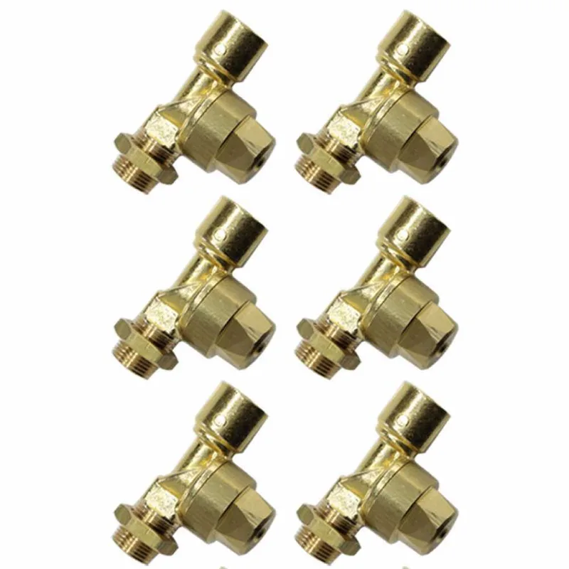 Kit 6 pièces - Valves anti-gouttes pour jets de pulvérisation - Raccord 3/8 MG - 3/8 GF