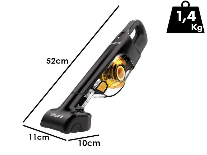 Shark CH950EUT - Ramasse-miettes sans fil - batterie de 10,8 V 2 Ah - Avec Pet Kit