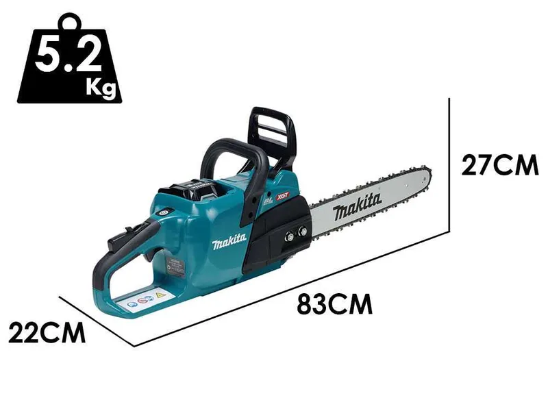 Makita XGT UC026G - Tronçonneuse à batterie - Coupe de 40 cm - 40 V/5 Ah