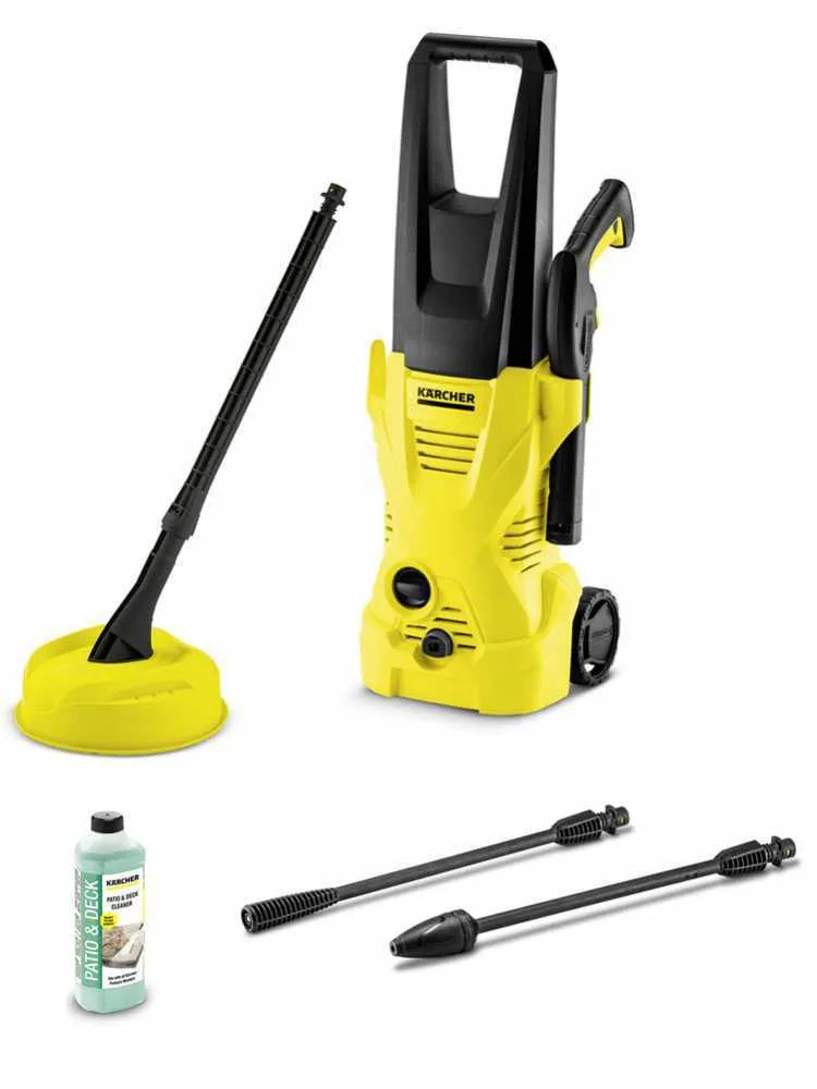 Nettoyeur haute pression électrique à eau froide Karcher K2 Home Kit T150 - Débit 360 L/h