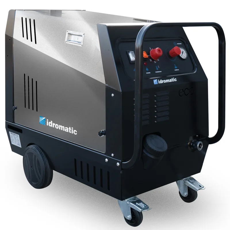 Idromatic Eco 130.11 - Nettoyeur haute pression à eau chaude professionnel - monophasé - 130 bar - 660 l/h