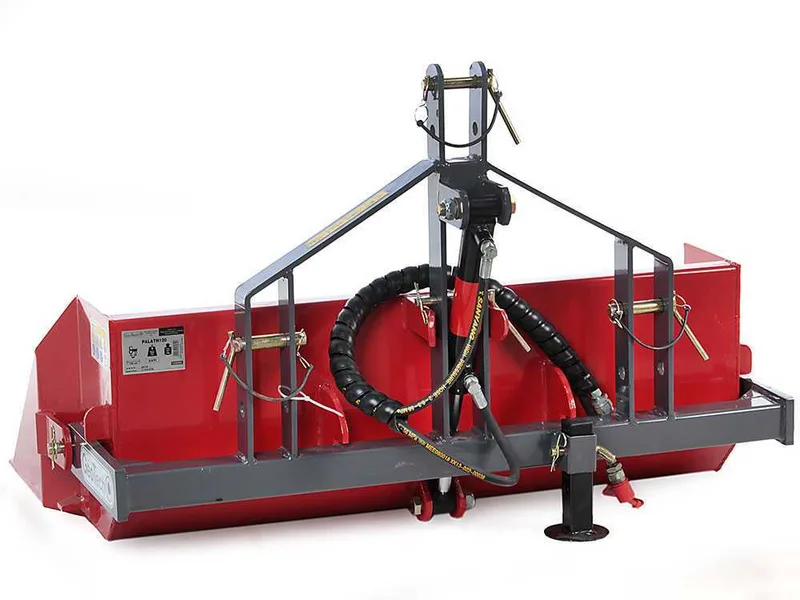 Godet hydraulique pour tracteur GeoTech de 140 cm - Série médium-lourd - capacité charge 500 kg