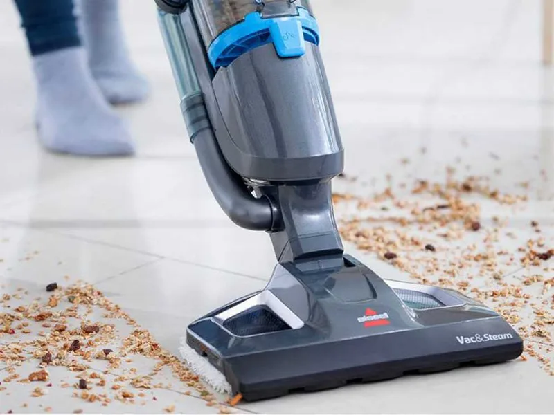 Bissell Vac & Steam - Balais à vapeur électrique 2 en 1 - 1600W