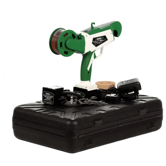 GreenBay TopTie 840 - Lieuse pour vignoble à batterie - 2 x 16.4V 2Ah
