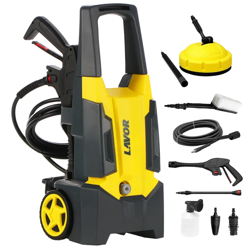 Lavor Dive Plus 135 - Nettoyeur haute pression à eau froide + Autolaveuse et hydrobrosse - Max 135 bars - 390 l/h