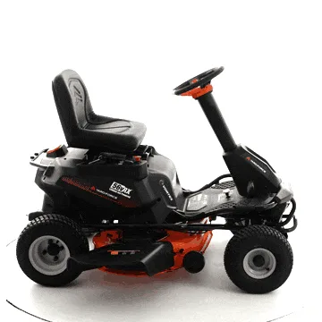 Yard Force E559 - Tondeuse autoportée à batterie - 56V/50Ah - Éjection latérale et mulching