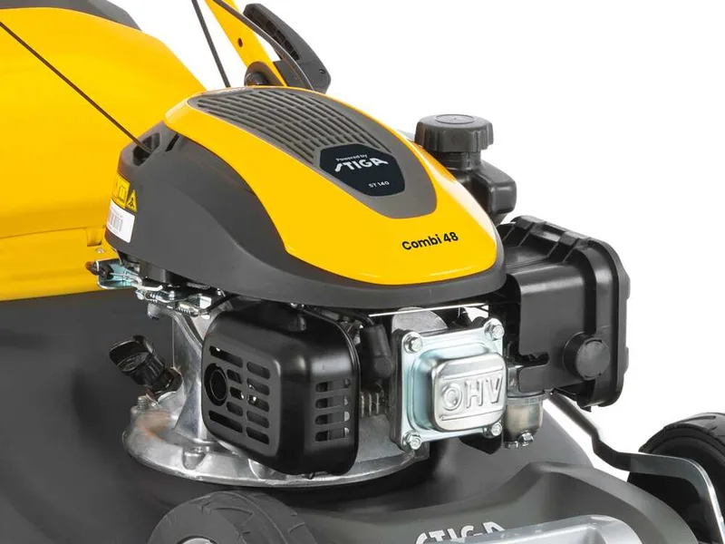 Stiga Combi 48 - Tondeuse à gazon thermique - 3 en 1 - Moteur ST 140