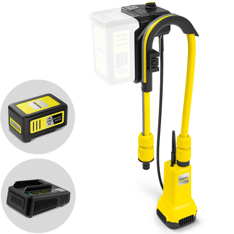 Karcher BP 2.000 - 18 Barrel - Pompe immergée pour eaux claires - 18V - 5,0 Ah