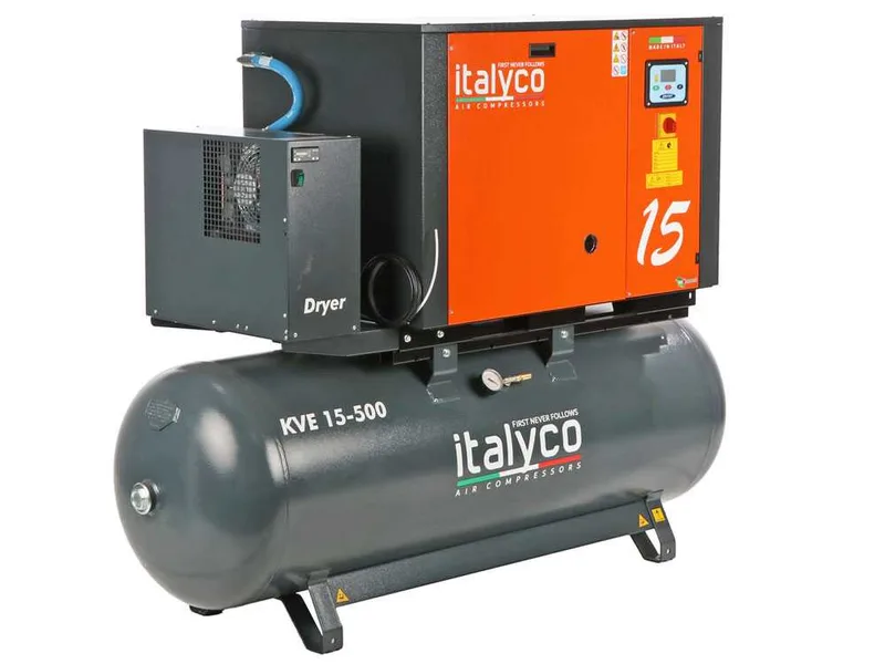 Italyco KVE 15/500 Premium - Compresseur rotatif à vis - Pression max 10 bar