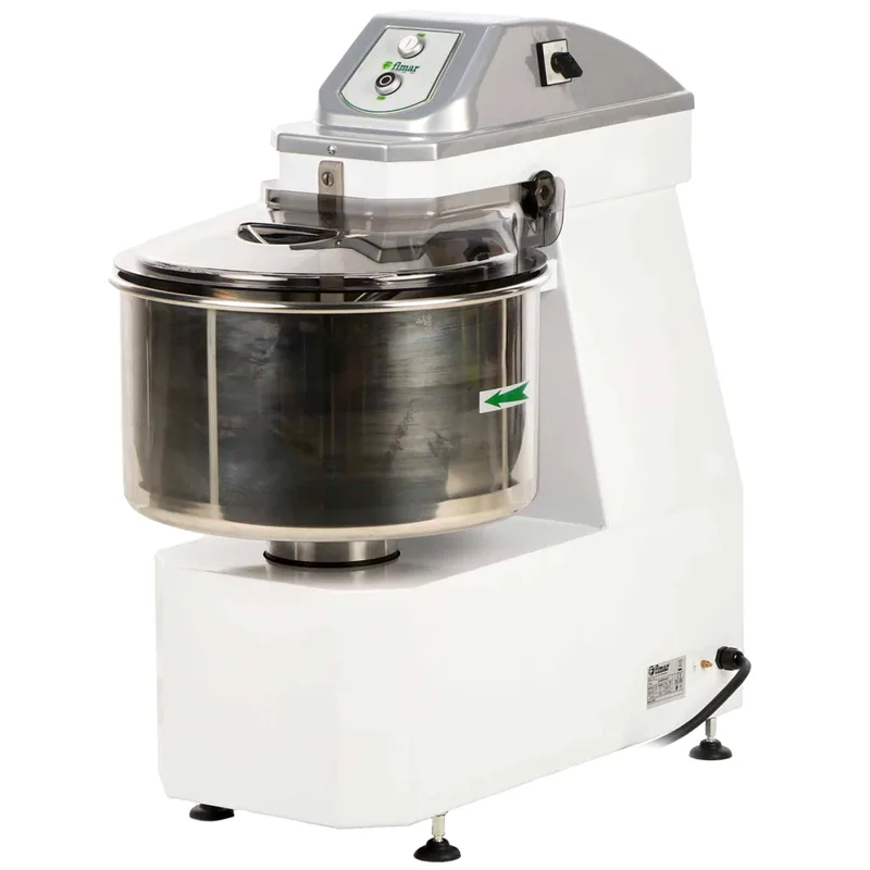 Fimar 25SB - Pétrin à spirale - Triphasé - Capacité de pâte 25 Kg - 2 Vitesses