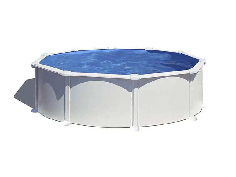 Gre Atlantis Ronde Ø460 x 132cm - Piscine hors-sol en acier