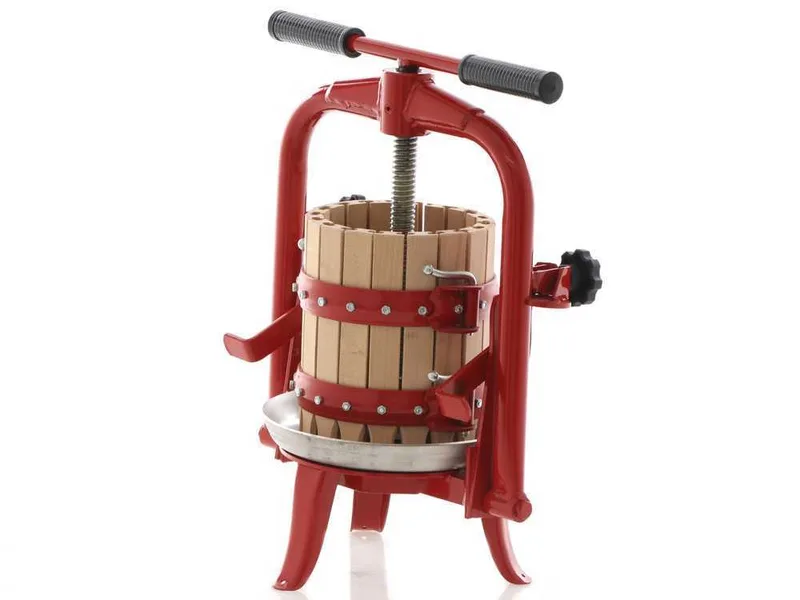 Baesso F15 - Pressoir à vis pour fruits et légumes 6 L – Cage en bois